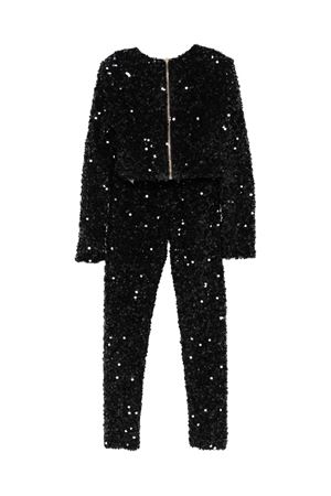 black polyester two-piece ELISABETTA FRANCHI KIDS | EFCM0220TV093N000